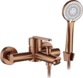 REA-B0973 - Ванен комплект с смесител ONTARIO, четкана мед