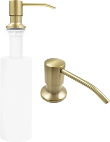 Дозатор Rea LON Brush Gold