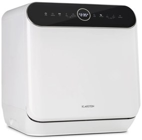 Klarstein Oceana, съдомиялна машина, свободностояща, без монтаж, 860 W, енергиен клас F, бяла