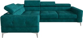 Ъглов диван Soreko-Left-Petrol