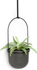 Пластмасови покрития за кашпи в комплект 5 бр. за билки/висящи и стенни ø 7,5 cm Triflora – Umbra