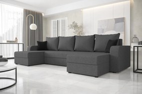 Ъглов диван Dennis U-Gkri Skouro