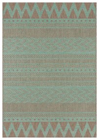 Зелен и бежов килим на открито , 70 x 140 cm Sidon - NORTHRUGS