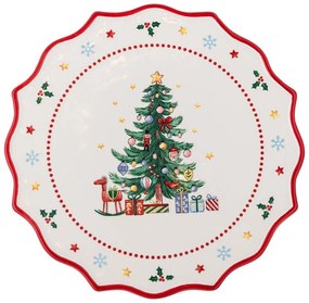 Керамична стойка за десерти с коледен мотив Naive – Bloomingville