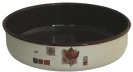 Емайлирана тава кръгла ф36см с декор RUSTICA - 442HF/36 РЯ- (12-1722)