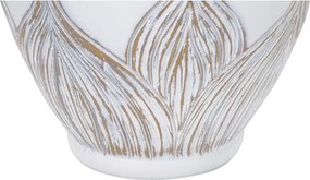 Бежова настолна лампа с текстилен абажур (височина 67 cm) Atene – Mauro Ferretti