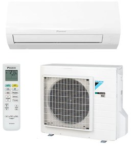 Инверторен климатик Daikin Sensira FTXF35E/RXF35E, 12000 BTU, A++ / А+, 24-часов таймер, Икономичен режим, Бял