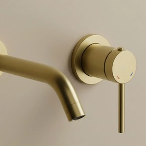 Смесител за вграждане Rea Clif Brush Gold