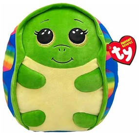 TY - Плюшена играчка Squishy SHRUGS костенурка 22 см