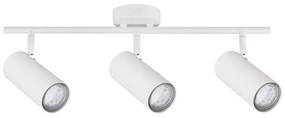Бяла метална лампа за таван 9x56 cm Colly - Candellux Lighting