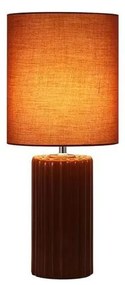 Searchlight EU22353OR - Настолна лампа GROOVE 1xE14/60W/230V бордо