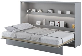 Стенно легло Концепт БЦ слаш-90 x 200-сив