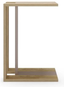 Дъбова странична маса 40x30 cm Macha - Marckeric