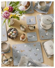 Коркови подложки за хранене в комплект 4 бр. 21x29 cm Hen House – Cooksmart ®