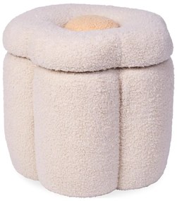 Childhome - Табуретка ЦВЕТЕ Ø 35 cm кремав