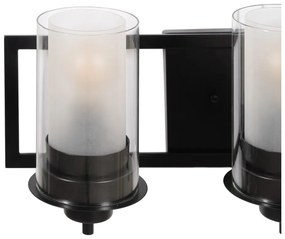 Черно-бяла стенна лампа – Ixia