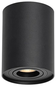 Интелигентен таванен прожектор черен регулируем с WiFi GU10 - Rondoo up