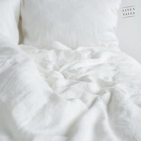 Бяло спално бельо 200x200 cm - Linen Tales
