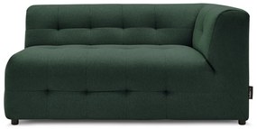 Тъмнозелен модул за диван (десен ъгъл) Kleber - Bobochic Paris