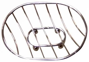 Държач за сапун 11x13,3 см, хром с блясък