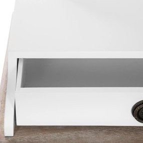 Тоалетка с огледало atmosphera Chrysa, MDF - Бял