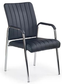 Трапезен стол KIVI, 1 бр., черен