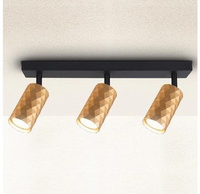 Brilagi - Точково осветително тяло SELE DIAMANT 3xGU10/30W/230V златисто