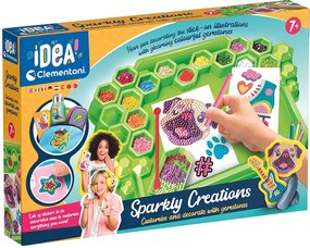 Clementoni - IDEA Диамантен Гоблен - Картина с Диамантена Мозайка и Глина Deluxe 18716