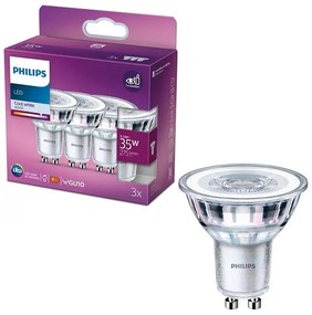 К-кт 3x LED Крушка Philips PAR16 GU10/3,5W/230V 4000K
