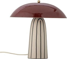 Керамична настолна лампа с метален абажур (височина 32 cm) Arvid – Bloomingville