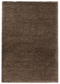 Тъмнокафяв килим 120x170 cm Fluffy – Ayyildiz Carpets