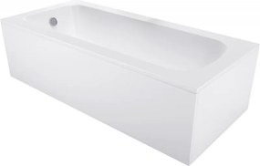 Mexen Vega правоъгълна вана 150 x 70 см с обшивка, бяла - 55011507000X