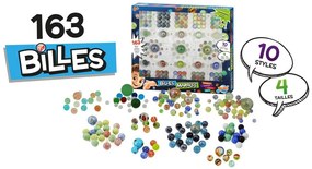 Buki France - Мраморни топчета - Кутия със 163 бр топчета BKPM855