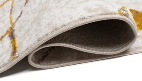 Неподвластен на времето килим в дневната със златен мотив Ширина: 80 см | Дължина: 150 см