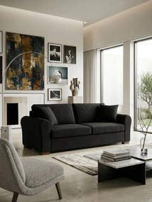 Диван Orpheas триместен-230φ 90D cm-Black
