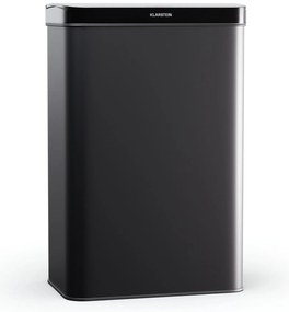 Klarstein Безконтактен, сензорен кош за отпадъци, 50 л, неръждаема стомана, плавно затваряне, захранване с батерии, LED дисплей, таймер