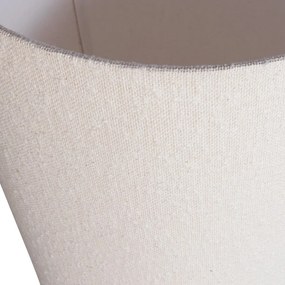 Бежова подова лампа с текстилен абажур (височина 187 cm) Loft – WOOOD
