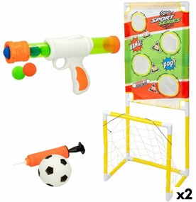 Aiming game Colorbaby мишена Футболна Врата 48,5 x 113 x 35,5 cm (2 броя)