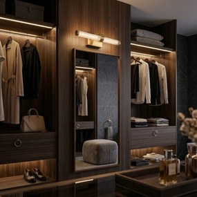 Stenen LED aplik za banya APP1885-1W 40cm BRUSH GOLD