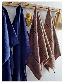 Тъмносиня памучна кърпа от тери 50x100 cm Comfort – Södahl