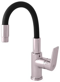 RAV Slezák CO119.0/15 - Смесител за кухненска мивка COLORADO 25 см черен/лъскав хром