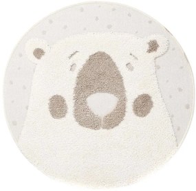 Килим Ursidae-Екрю-Диаметър: 120 см.