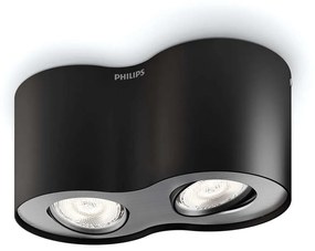 Philips 53302/30/16 - LED Димируем спот PHASE 2xLED/4,5W/230V