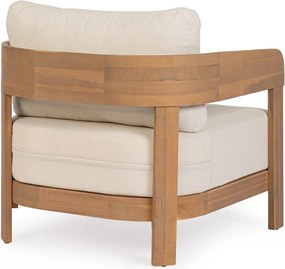 Градински стол от масивно дърво в естествен цвят Pablo – Bizzotto