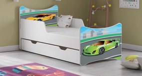Детско легло SMB-164 x 84 x 80 cm-Car