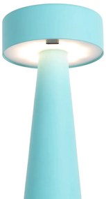 Тюркоазена LED настолна лампа (височина 16,5 cm) Mini LED Ring – Leitmotiv