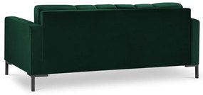 Тъмнозелен кадифен диван Bali - Cosmopolitan Design