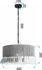 Лампа APP1735-1CP 40 cm