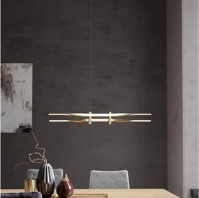 Eglo 901226 - LED полилей на кабел COLMEAL LED/21W/230V златен