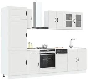 3314791 vidaXL Комплект кухненски шкафове от 8 части Kalmar, инженерно дърво